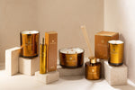Momona Gifts & Decorations | Geurkaars Excellent - Golden honey -Oker – 80U