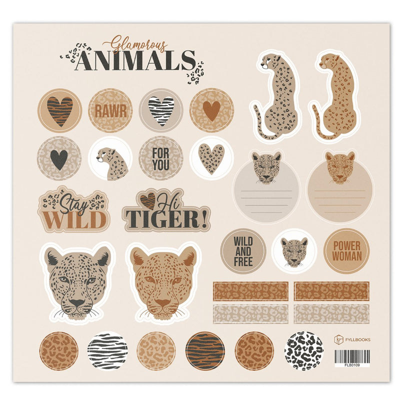 Momona Gifts & Decorations | Stickervel Glamorous Animals