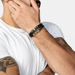Momona Gifts & Decorations | Leren armband "Shine"