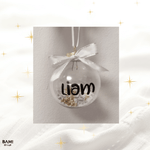 Momona Gifts & Decorations | Kerstbal Liam (personaliseerbaar)