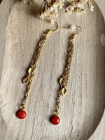 Long red & gold - Momona Gifts & Decorations