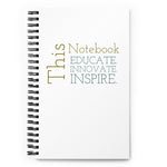Notebook - Educate. Innovate. Inspire.