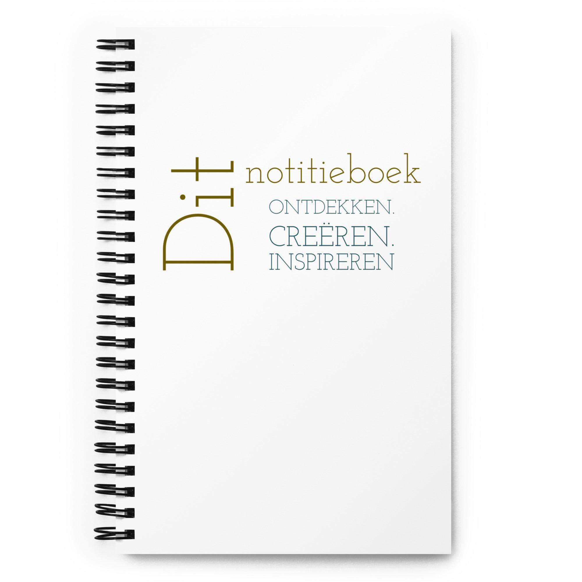 Notebook - Ontdekken. Creëren. Inspireren