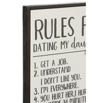 Momona Gifts & Decorations | Plakkaat Rules For Dating My Daughter