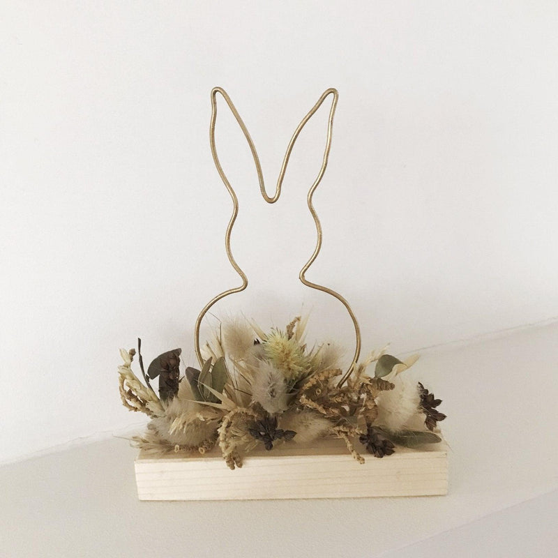 Flowerhoop konijn 12cm - Momona Conceptstore