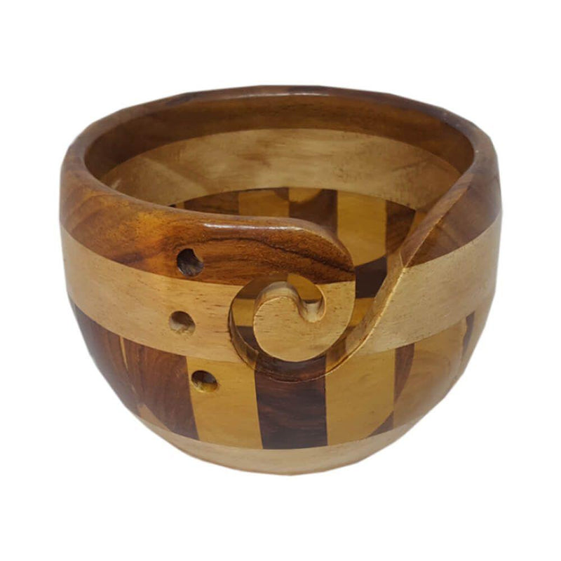 Scheepjes Yarn Bowl - Multi wood 14x9 - Momona Conceptstore